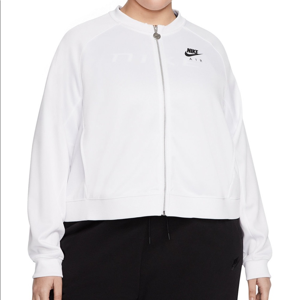 Nike Women’s Plus-Size Zip-Front Logo Jacket ✔️
